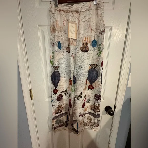 Anthropologie Sarah Ogren Wonderlust Sleep Pants - Picture 9 of 11